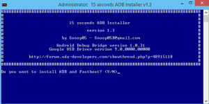 Install ADB 1